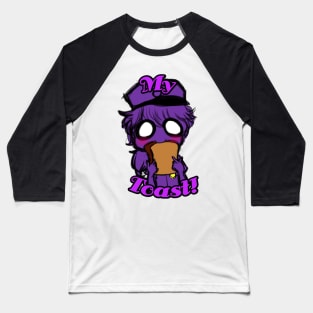 My Toast! Purple Guy Tee Baseball T-Shirt